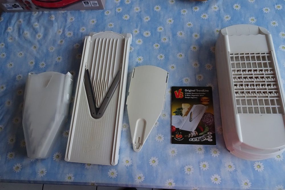 Börner Raffel Set, Original Trendline V-Hobel, Gemüseschneid (Gebraucht ...
