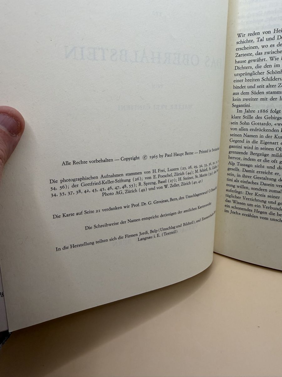 Bücher: Das Oberhalbstein – W. Frei-Cantieni – Gebraucht aus Genève von sho_67qj 3