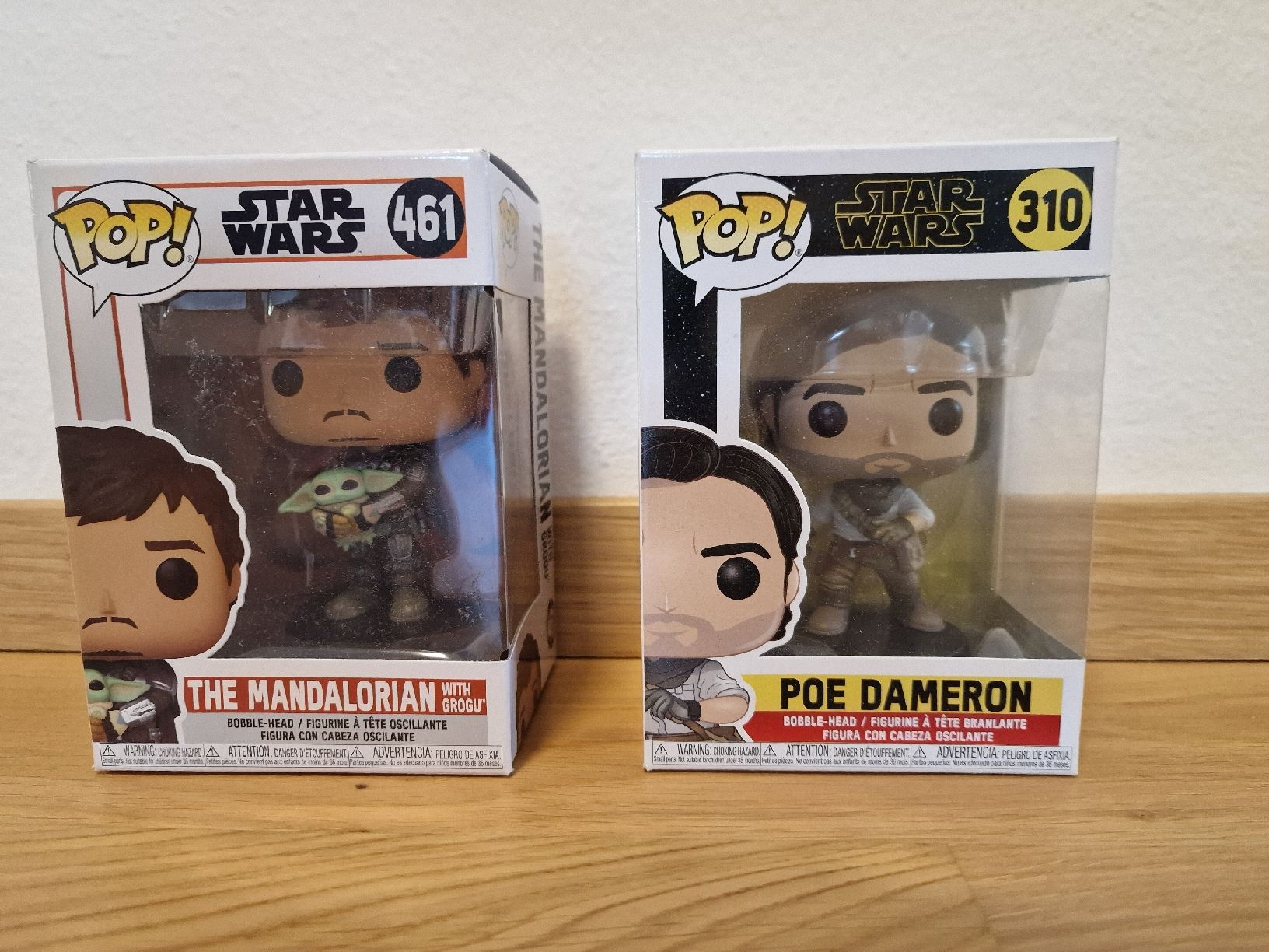 Funko Figuren: Funko Pop Star Wars Mandalorian & Poe Dameron  – Neu (gemäss Beschreibung) aus Gossau SG von ush_db7j