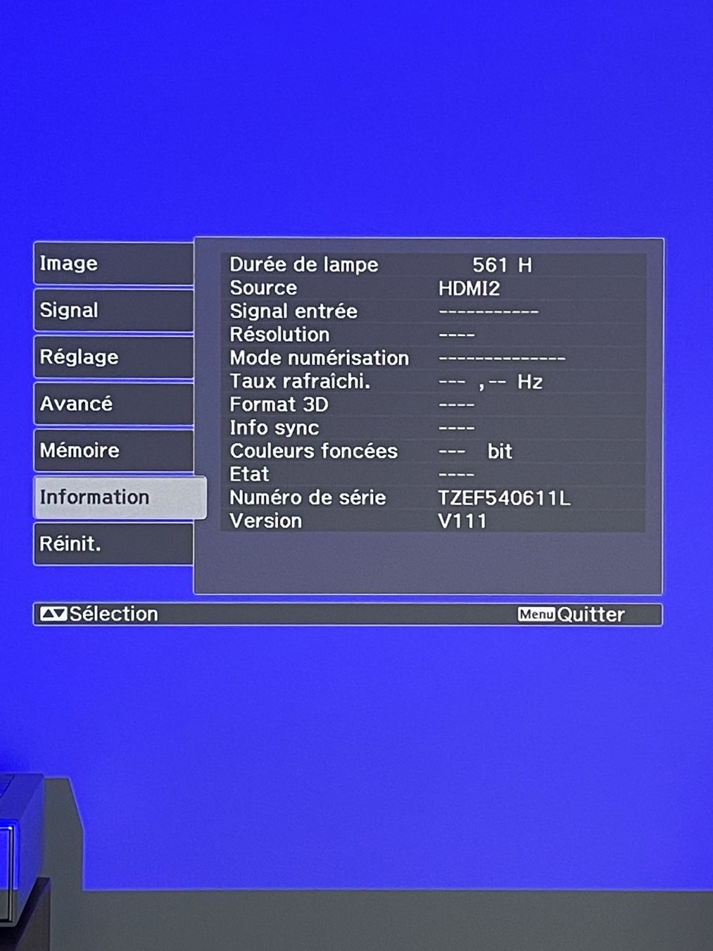 Epson Proiettori: VideoProjecteur Epson EH-TW7200 – Usato da Neuchatel venduto da D9z2 5