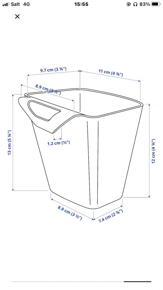 Ikea Contenitori & Simili: IKEA SUNNERSTA Behalter-Setx3, weiss – Usato da Zürich venduto da maxn 4