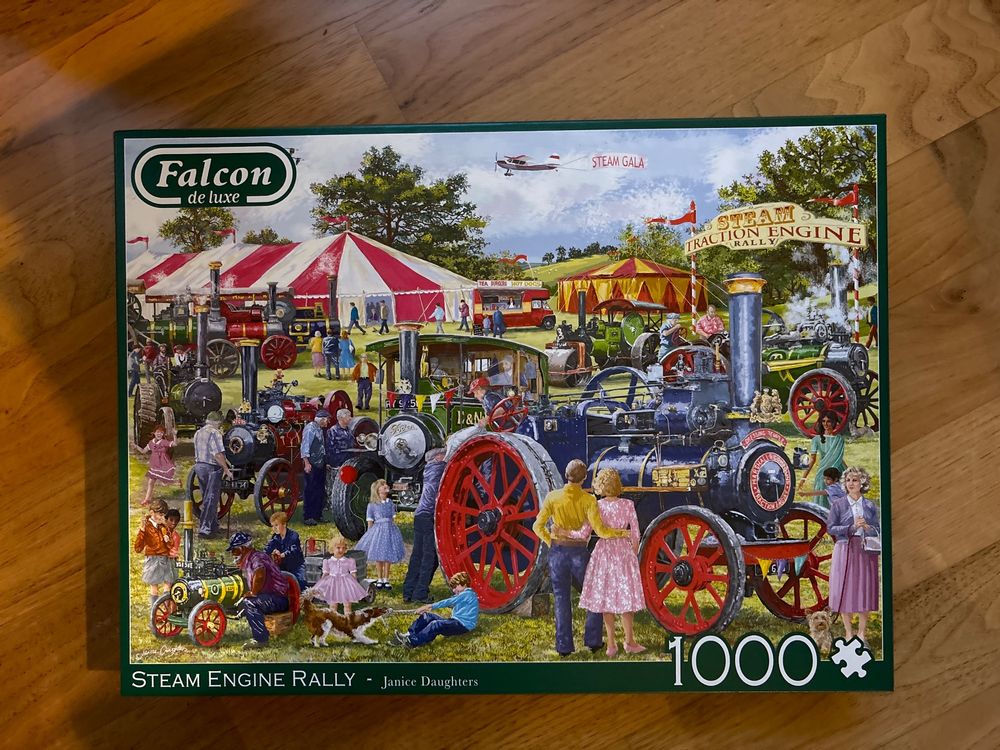 1000er Puzzle Steam engine rally | Kaufen auf Ricardo