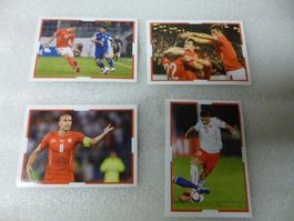 Frs 1 - 4x Panini Swiss Football Stars Euro 2016