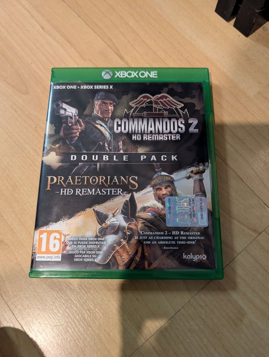 Jeux: Commandos 2 & pretorians HD remastered Xbox one/series x – D'occasion à Giubiasco par Ticinerd