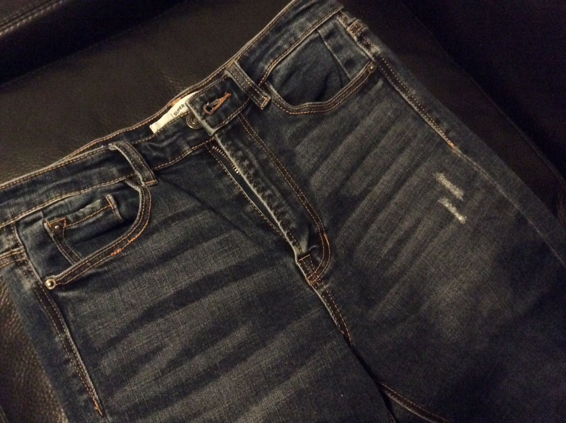 Stradivarius Jeans: STRADIVARIUS JEANS/HOSE GR.38/M darkblue Mega – Neu (gemäss Beschreibung) aus Frauenfeld von Boldi46 2
