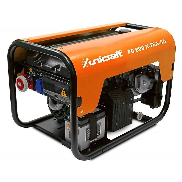Generatori di corrente: UNICRAFT PG 800 X-TEA-54 SYNCHRON-STROMERZEUGER BENZIN – Nuovo e nell'imballaggio originale da Rüthi (Rheintal) venduto da Toptool-2