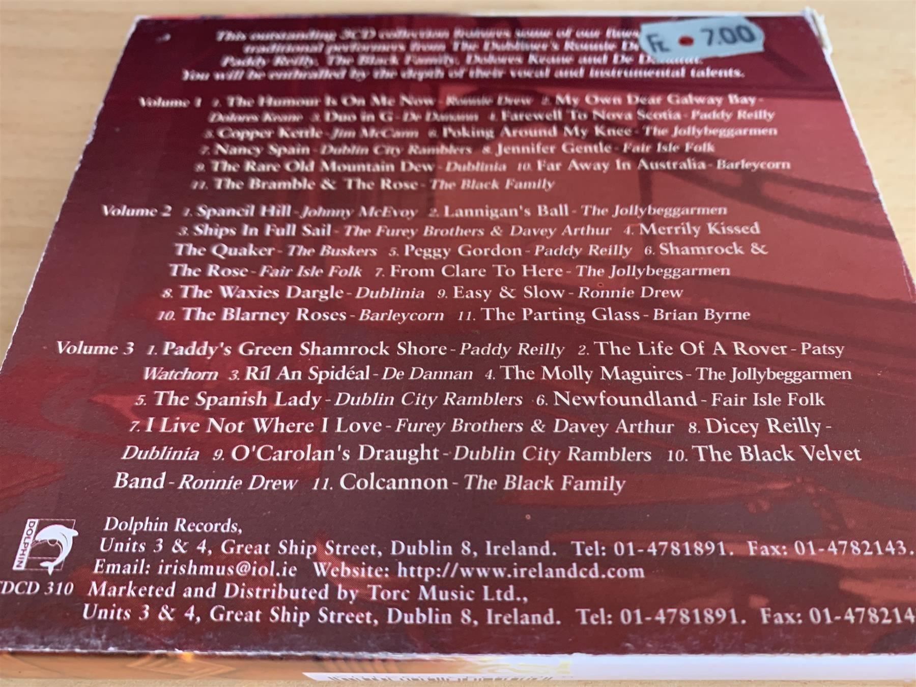 CD: The Great Irish Folk Collection - 3 CD – Usato da Rikon im Tösstal venduto da Alpenmutz 1