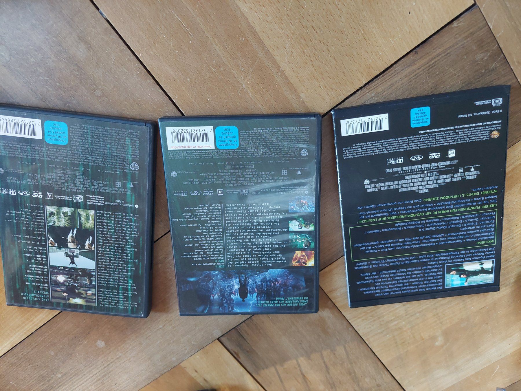 Tutti i DVDs: Matrix Trilogie DVD-Set Teil 1-3 – Usato da Beckenried venduto da Havacola 6