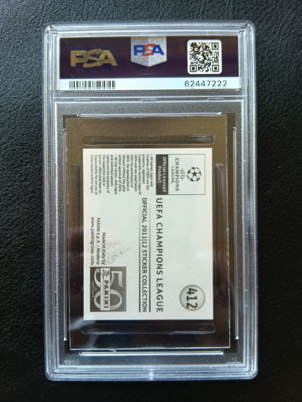 Panini Sammelbilder & Trading cards: 2011 Panini Robert Lewandowski PSA 8 #412 – Gebraucht aus Steinen von antikesundseltenes 1