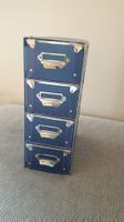  Organizer mit 4 Schubladen, Blau