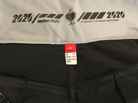 Engelbert Strauss Regen Bund Hose schwarz Gr 58 ungetragen