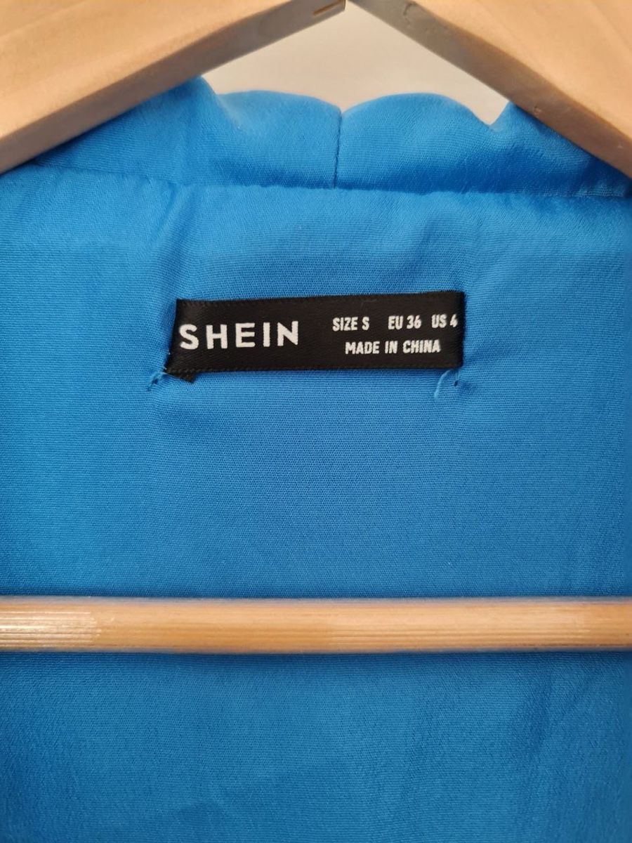 Shein Giacche: Shein Blue Teddy Jacket, Size S oversized – Nuovo (secondo la descrizione) da Genève venduto da jud_xrl8 3