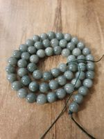 1 Strang Natürliche Burmesische Jade Perlen 6mm