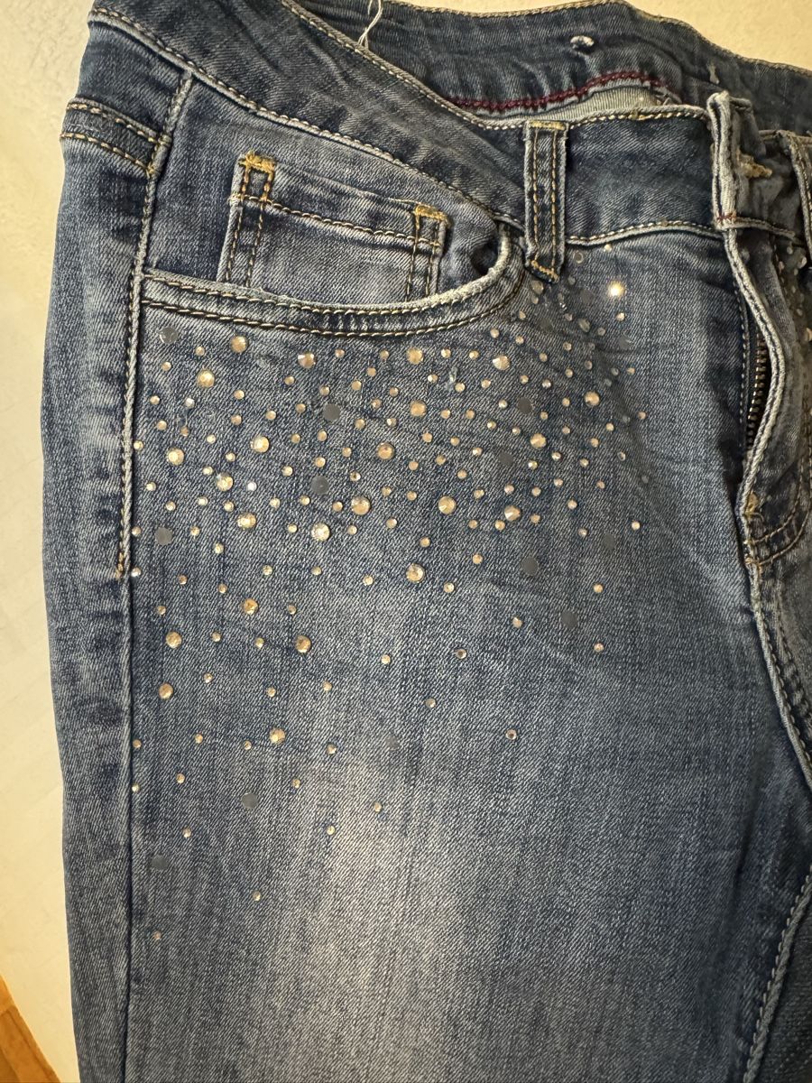 Jeans: Stylische Glitzerjeans Grösse 38 – Usato da zürich venduto da Bailey17 8