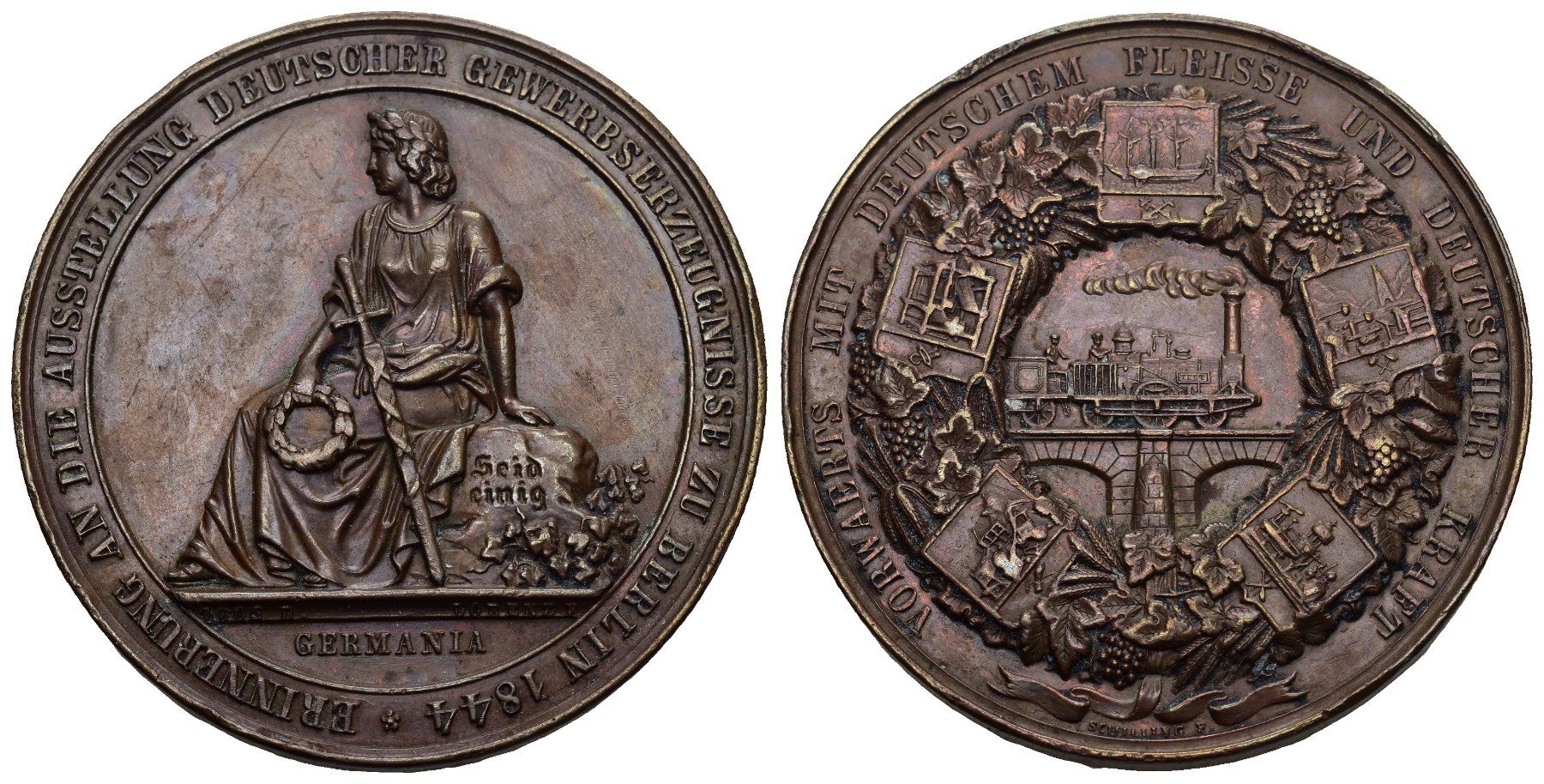 Medaglie: Berlin 1844 – Usato da Bern venduto da numismatictops