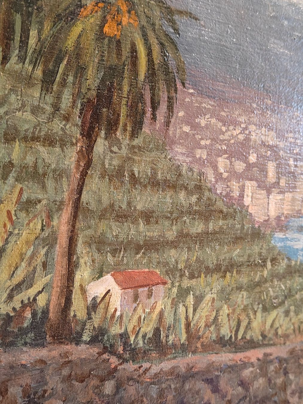 Dipinti: Ölgemälde Teneriffa-Landschaft - Teide Vulkan - signiert – Usato da Birr venduto da DisDas 2