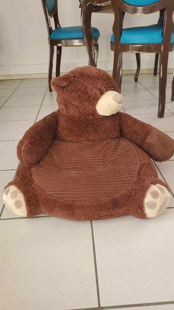 Fauteuils: Teddybär Kindersitzsack braun – D'occasion à Courtaman par Silb 2