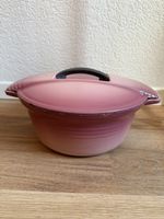 Cocotte vintage fonte rose Le Creuset 