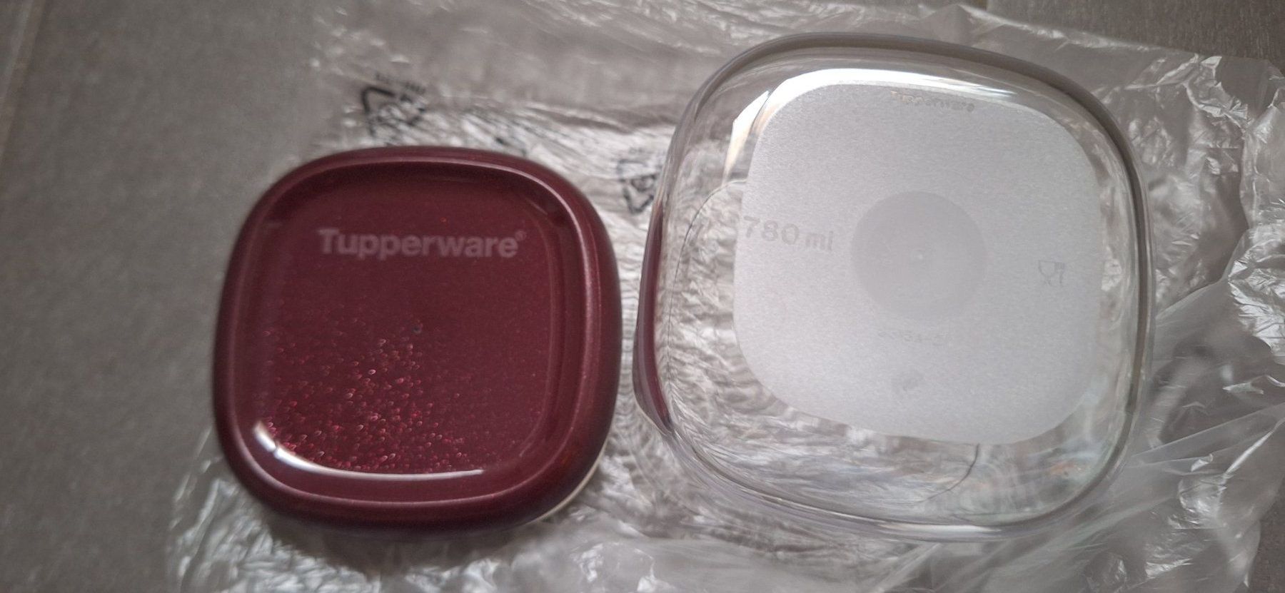 Tupperware Contenitori & Simili: Tupperware, Clarissa, boite de conservation, 780ml (2x) – Nuovo e nell'imballaggio originale da Lussery-Villars venduto da pousinete02 1