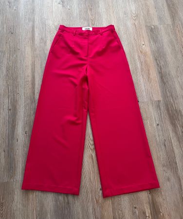 MINIMUM Stoffhose Lessa Jalapeno Rot Loose Fit Gr. M,
