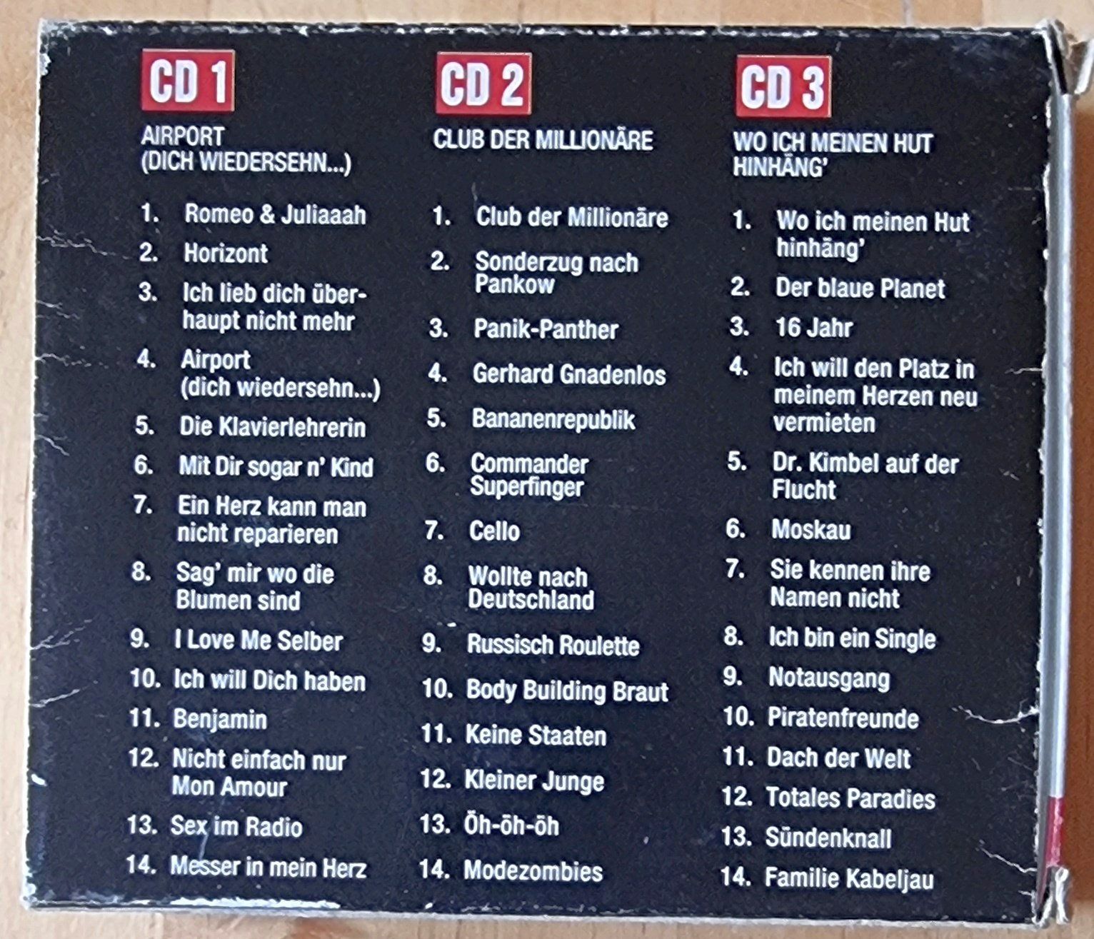 CD: 3er-CD-Box Udo Lindenberg "The Collection" – Usato da Luzern venduto da Frizzz 1
