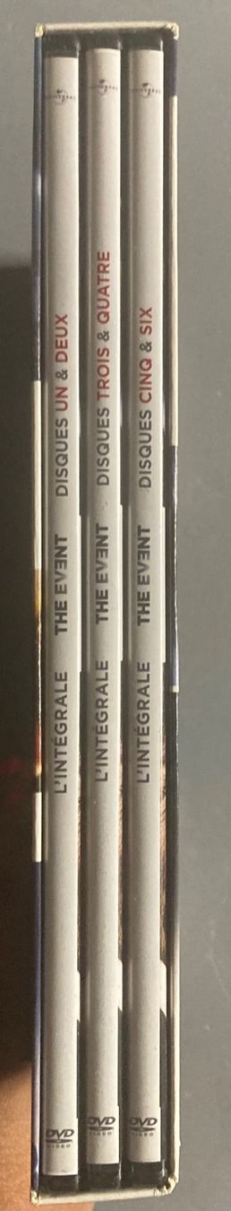 Tutti i DVDs: THE EVENT (QUE CROIREZ-VOUS ?) - L'INTEGRALE – Usato da Poliez-Pittet venduto da Newtown-Records 1