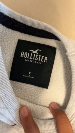 Hollister Pullover grau Grösse S guter Zustand