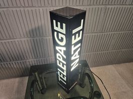 Shop PTT Telepage Natel Swisscom Tischleuchte Reklame Lampe