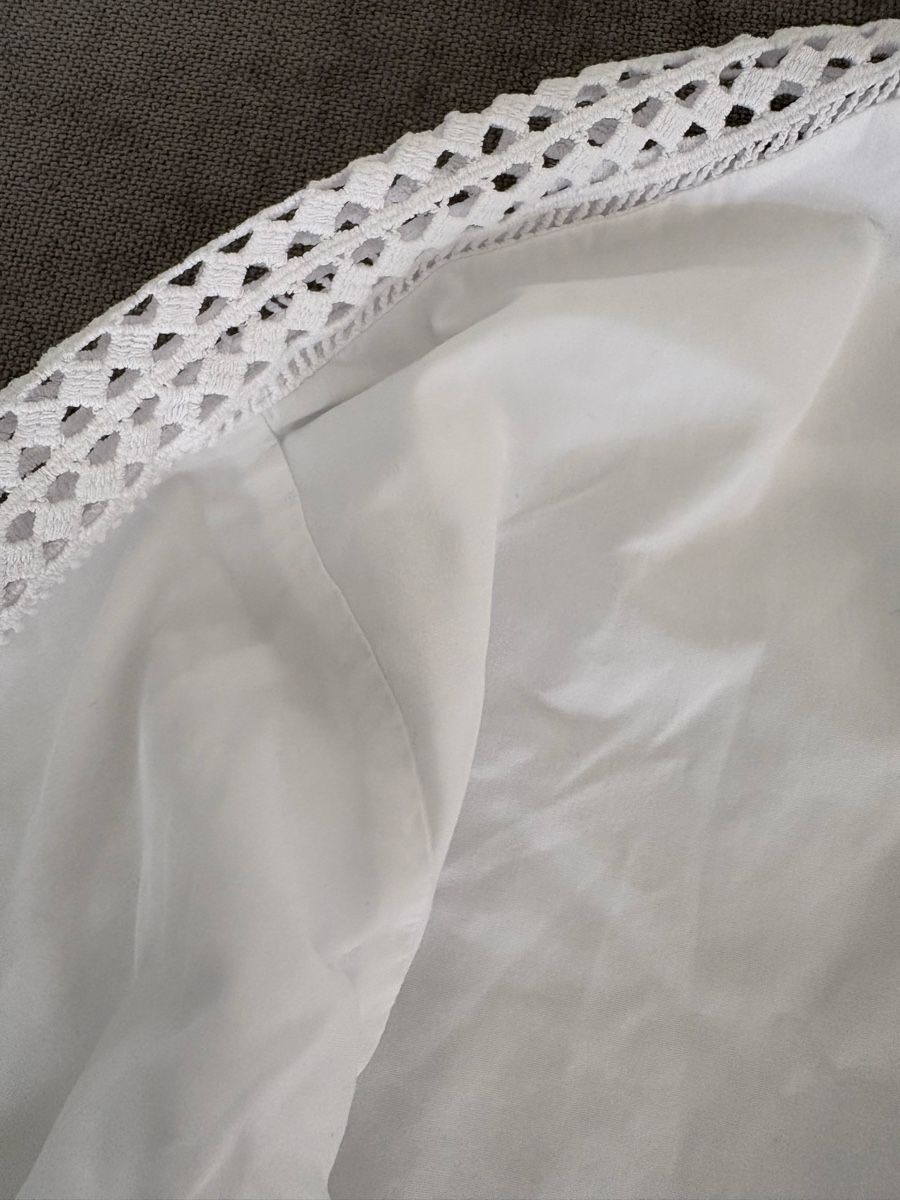 Comptoir des Cotonniers Blusen: Comptoir des Cotonniers Bluse, weiss, Gr. S – Gebraucht aus Wimmis von rimnakit 2