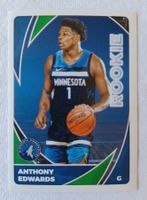 NBA Anthony Edwards ROOKIE Sticker 2020 Panini RC