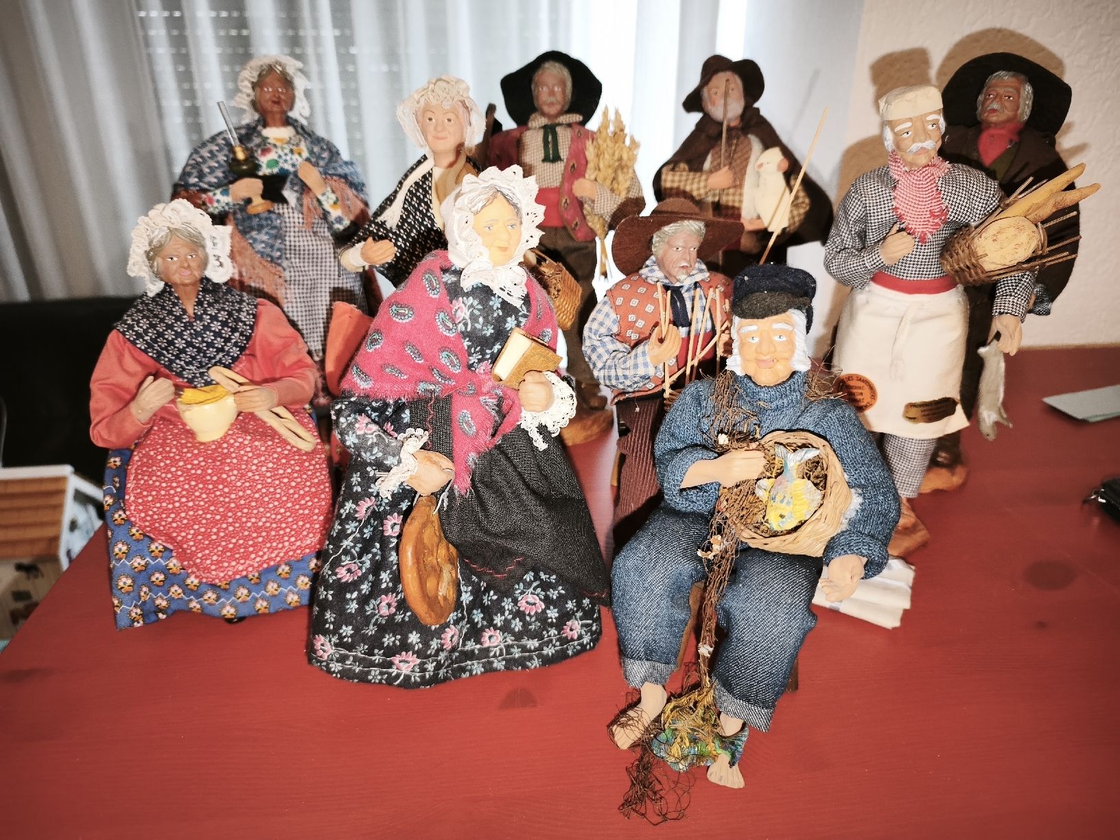 Statuette: 10 Santon Provence Figuren – Usato da Zeglingen venduto da Vanillacoke 6
