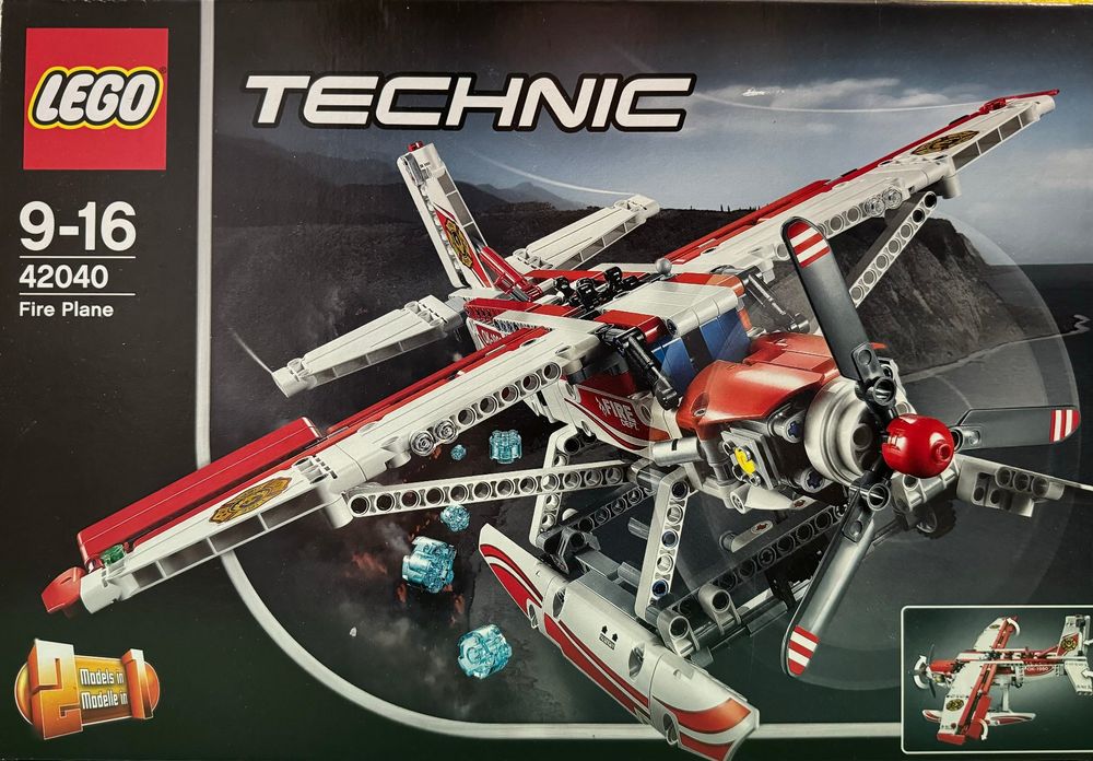 LEGO Technic 42040 Löschflugzeug 2in1 🔥✈️ top! 1