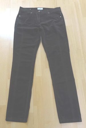 Brax - Samt Jeans - dunkelbraun - Grösse 40