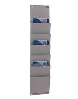 Stecktafel Wandsortierer, 6 Fächer, 900x200mm