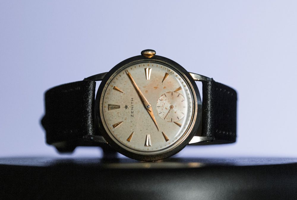 Vintage Zenith Handaufzug Herren Uhr, Top Zustand! (Gebraucht) in