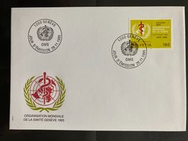 Schweiz 1995 Ämter OMS Ersttagsbrief Emblem 1.80 CHF