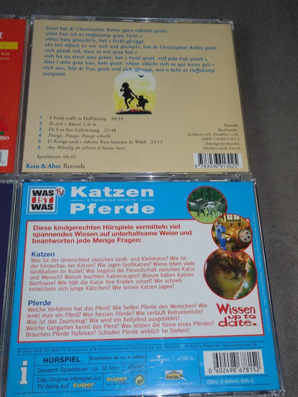 CD: Kinder Hörspiele CD Sammlung, 5 Stk. – Usato da Bassersdorf venduto da Brilliance 4