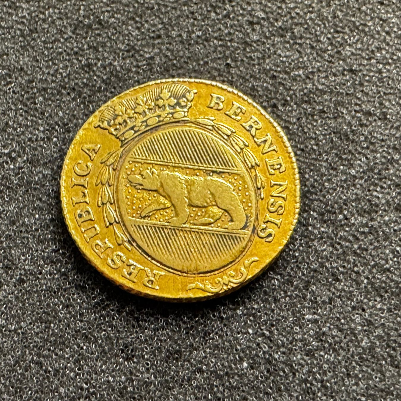 Tutti le monete: Kanton Bern Dublone Gold 1796 – Usato da Reitnau venduto da tb-muenzen 2