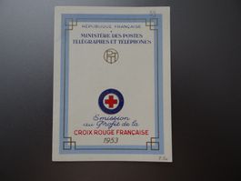 Markenheft Croix-Rouge 1953** (num. Y&T 2002) ab CHF 19.--