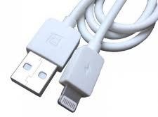 Daten u. Ladekabel f. IPhone 6-14; 1m weiss von Remax