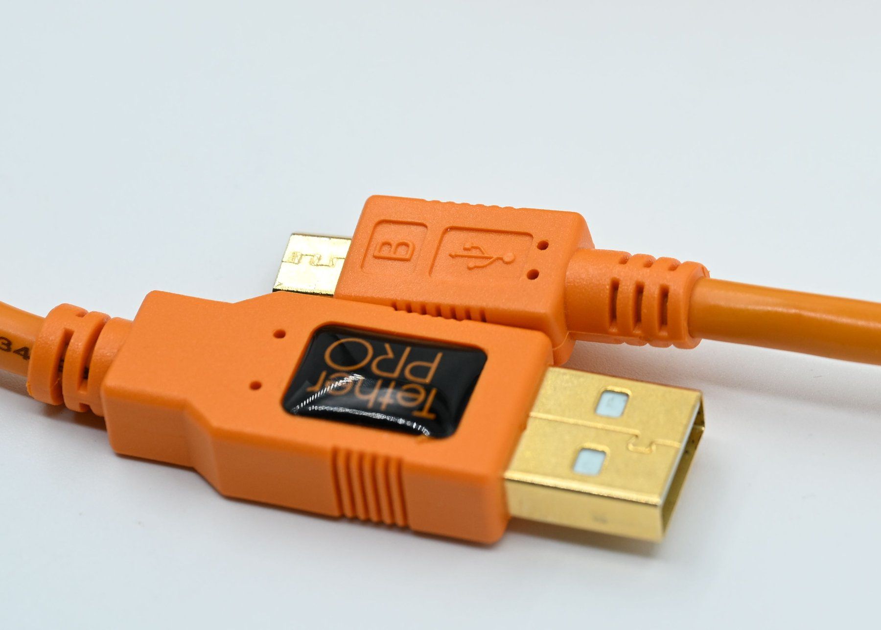 Cavi: TetherPro USB 2.0 to Mini-B 5-Pin Kabel, Orange – Usato da Dürnten venduto da pema28 5