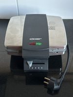 Waffeleisen Cloer Edelstahl 5 Stufen, sehr guter Zustand