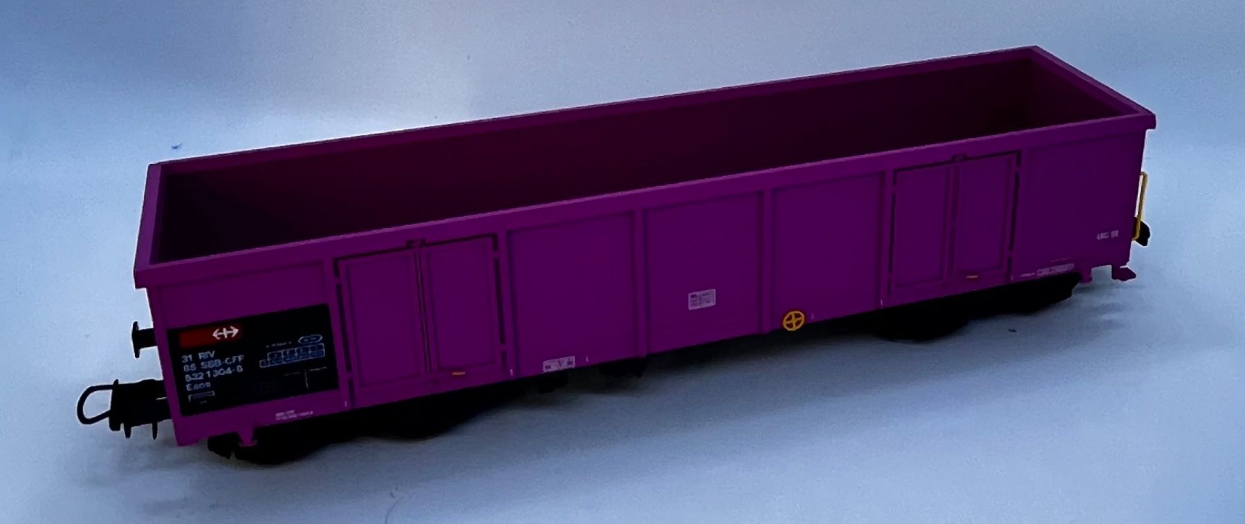 Roco Modellini di ferrovie: Roco 47215 H0 offener Güterwagen – Usato da Pfeffingen venduto da EdwinD01 2