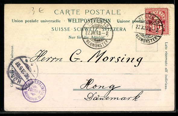 Cartoline postali: Zürichhorn, Segelboot und Dampfschiff,  – Usato da Berlin venduto da bartko-reher 1