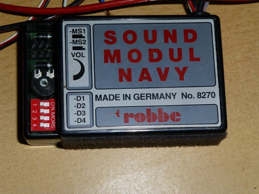 Neues Robbe Soundmodul Navy Kaufen auf Ricardo