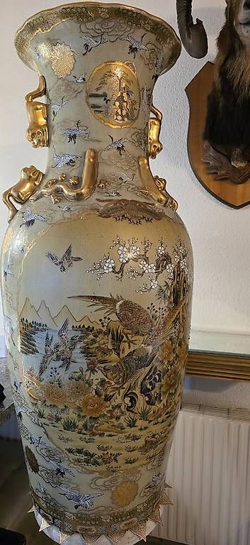 Vasi & Recipienti: Faszinierend Grosse Satsuma Vase/ Bodenvase – Usato da Kaufdorf venduto da Nati-Nati