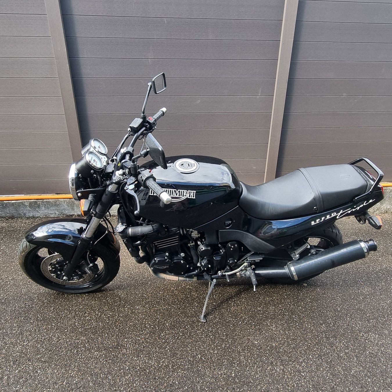 Triumph Strada: Triumph Speed Triple 900 Jg. 1996 – Usato da Aesch BL venduto da Hansi10 2