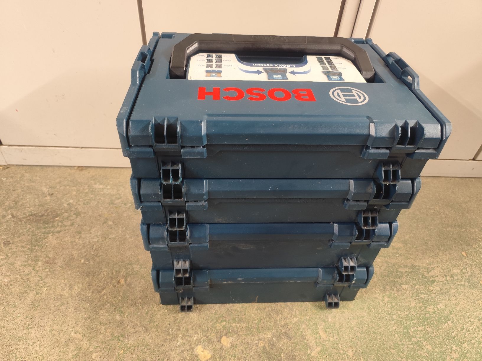 Bosch Tutti gli attrezzi: 4 Bosch Professional L-BOXX Koffer – Usato da Hellbühl venduto da 30R_R30 4