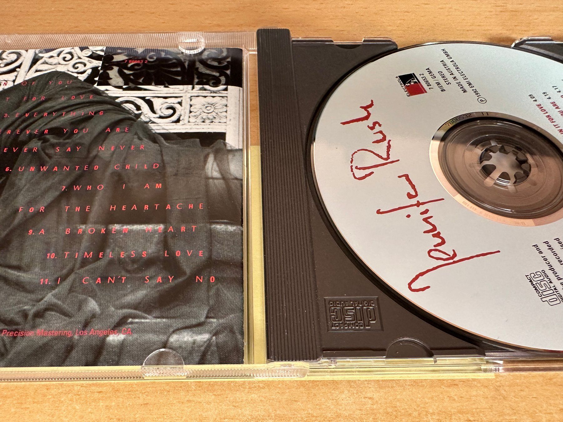 CD: Jennifer Rush – Jennifer Rush – Usato da Rikon im Tösstal venduto da Alpenmutz 2
