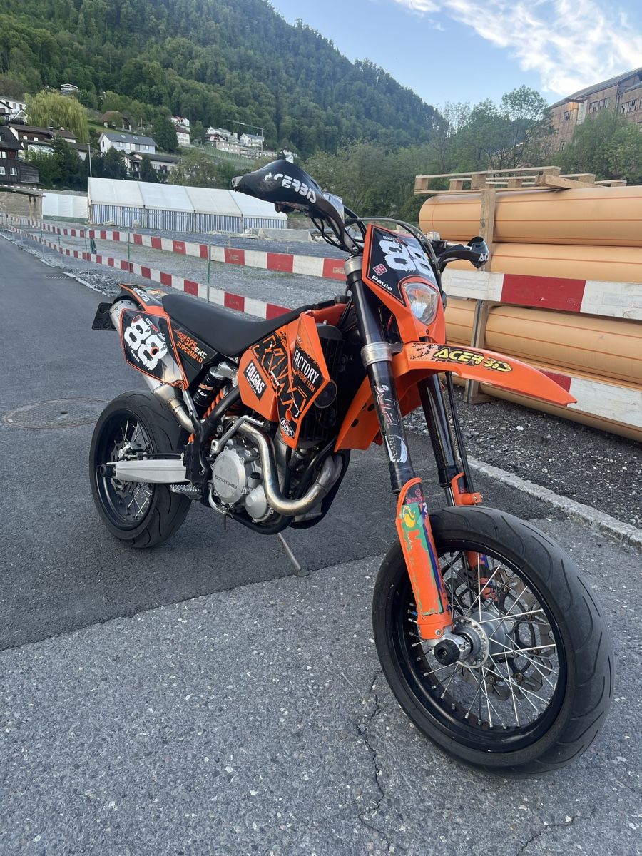 KTM Strada: Ktm Exc 525 Supermoto – Usato da Sargans venduto da mue_8xwq